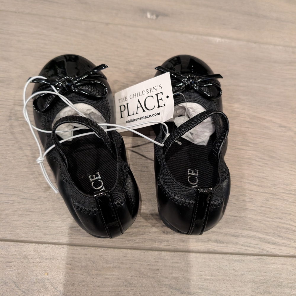 The Children's Place Black Ballet Flat Toddler Size 5